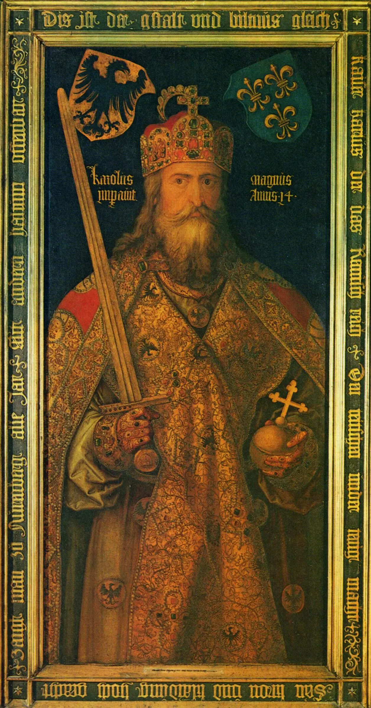 L’empereur Charlemagne, par Albrecht Dürer