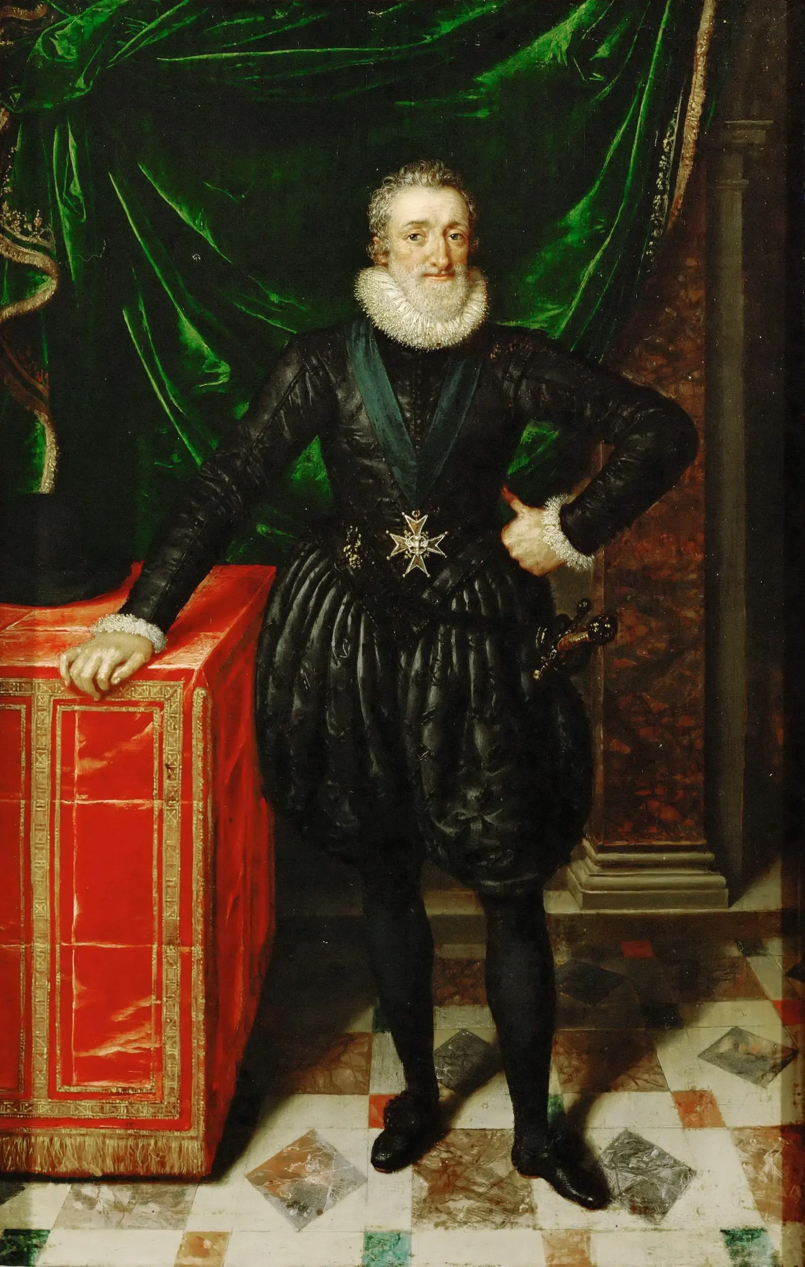 Portrait d’Henri IV, par Frans Pourbus le Jeune