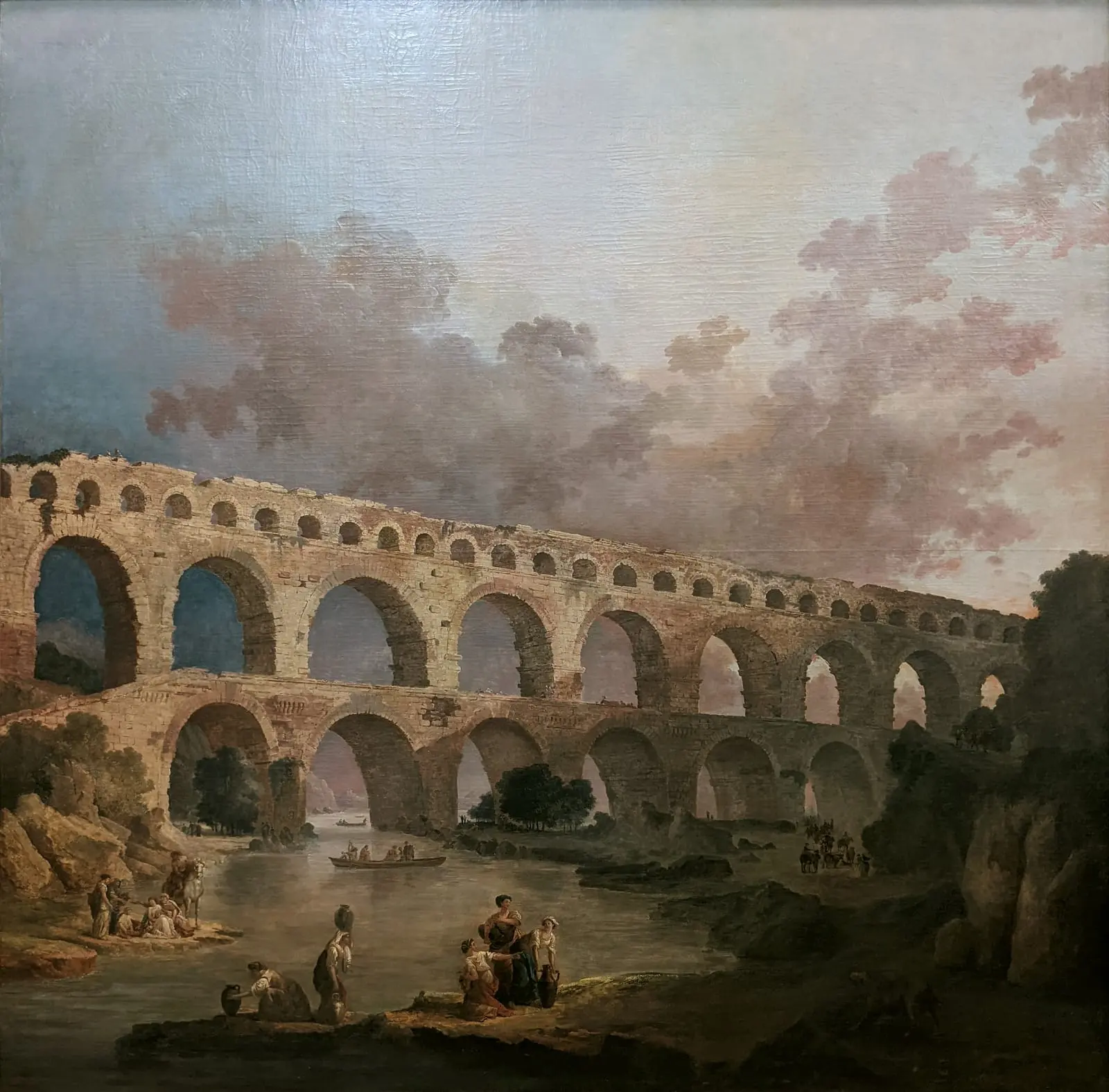 Le Pont du Gard, par Hubert Robert