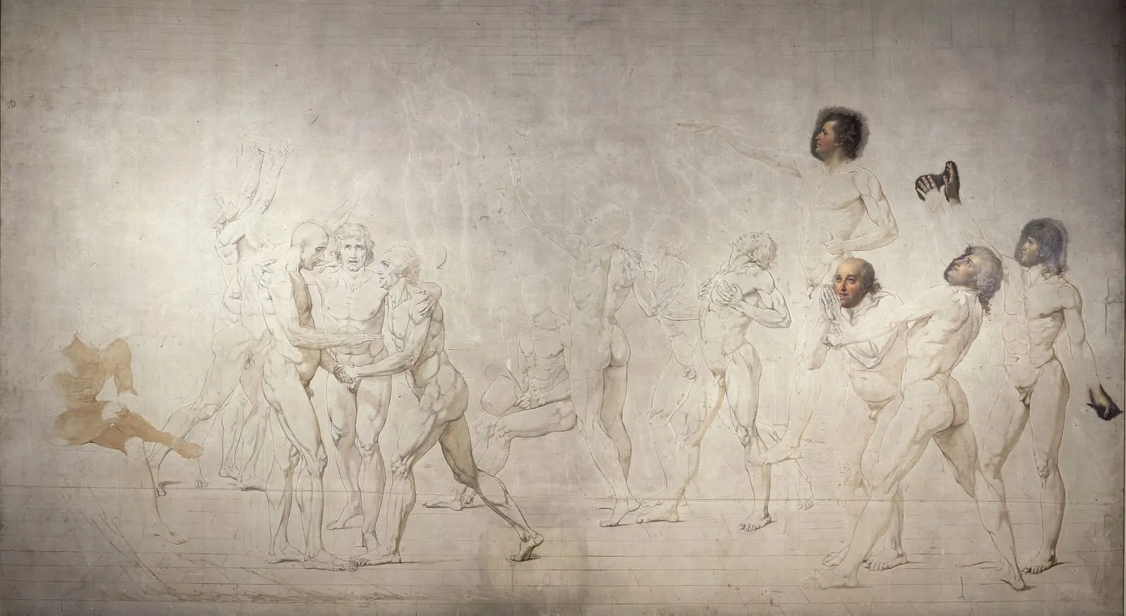 Le Serment du Jeu de paume, par Jacques-Louis David