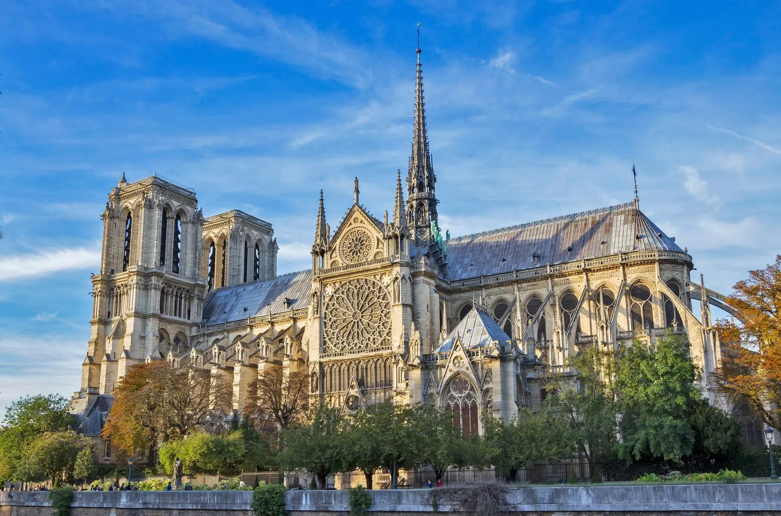 Notre-Dame de Paris en octobre 2017, avant l’incendie, par Ali Sabbagh