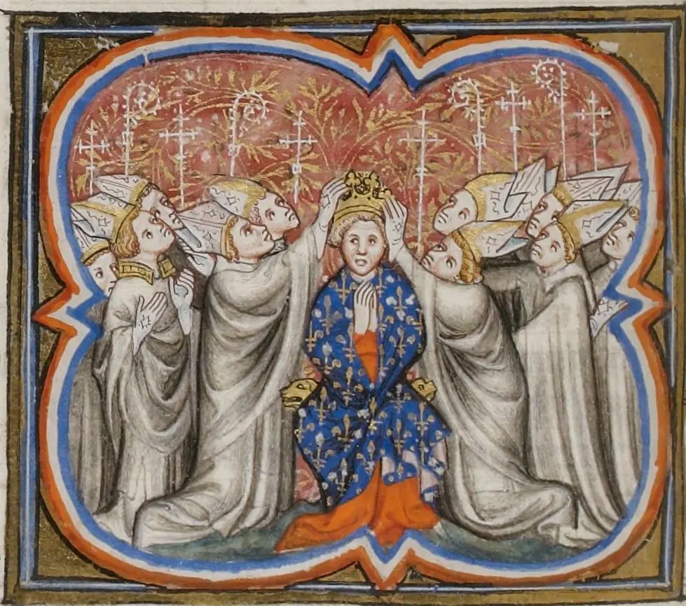 Le sacre de Philippe Auguste, par Auteur inconnu