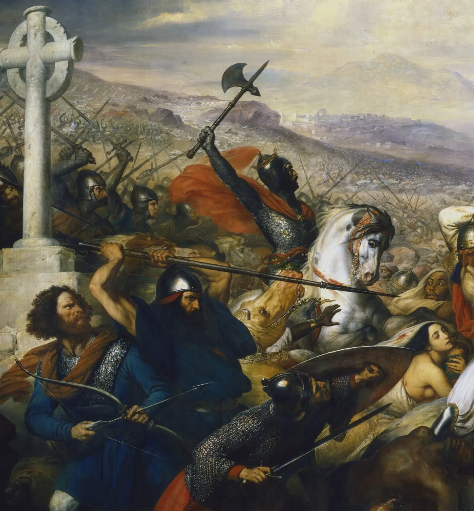 La bataille de Poitiers, par Charles de Steuben